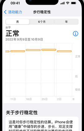 安溪iPhone手机维修如何在iPhone开启'步行稳定性通知'