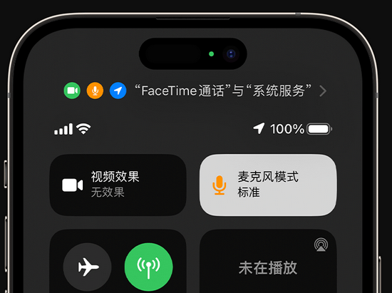 安溪苹果授权维修网点分享iPhone在通话时让你的声音更清晰 