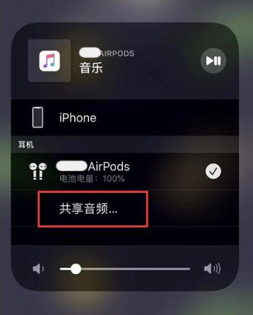 安溪苹果14音频维修点分享iPhone14音频共享设置方法 